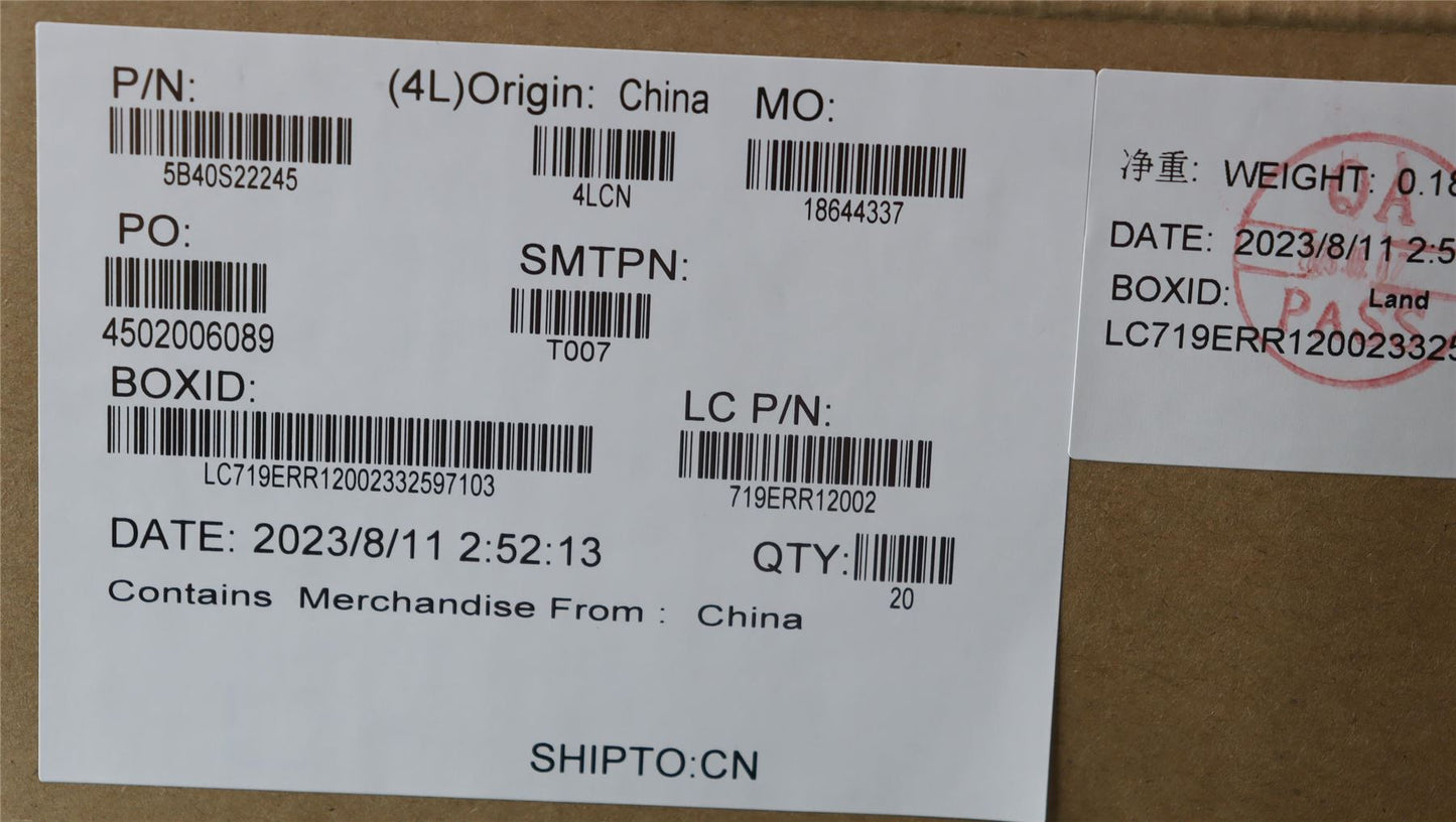 Lenovo Bracket L 82Y5 DC_IN 5B40S22245