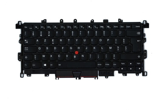 Lenovo KBD, BE, LB, screw, CHY, Backlit Belgian Keyboard 00JT868