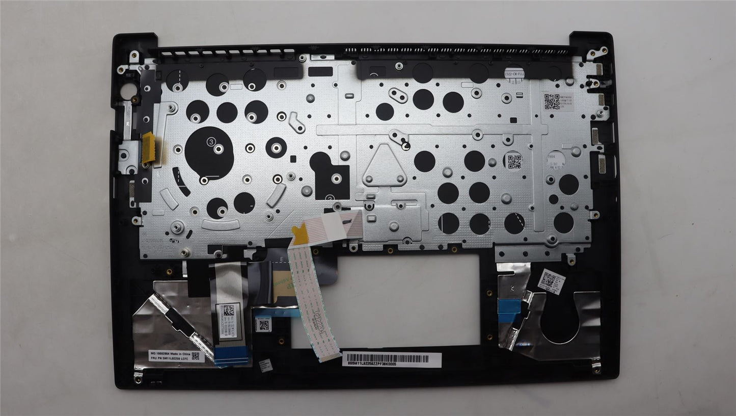 Lenovo ThinkPad E14 Gen 5 Palmrest Cover Keyboard German Black 5M11L92259
