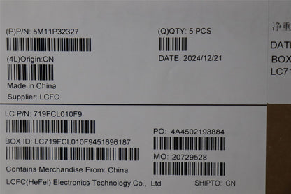 Lenovo MECH_ASM FRU DEN BL (TRI) UK BK 5M11P32333