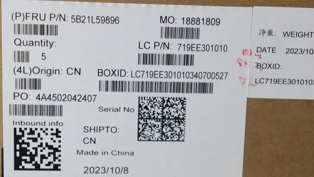 Lenovo ThinkPad T14s Gen 4 Motherboard Mainboard UMA INTELI71365U 32G 5B21L59896
