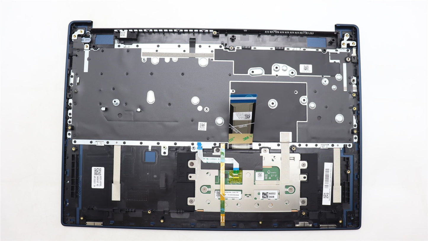 Lenovo IdeaPad 5 16ABR8 Palmrest Cover Touchpad Keyboard Nordic 5CB1L14305
