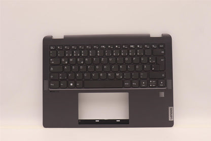 Lenovo IdeaPad 5 14IAU7 Keyboard Palmrest Top Cover German Grey 5CB1H79922