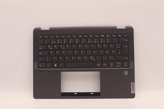 Lenovo IdeaPad 5 14IAU7 Keyboard Palmrest Top Cover German Grey 5CB1H79922