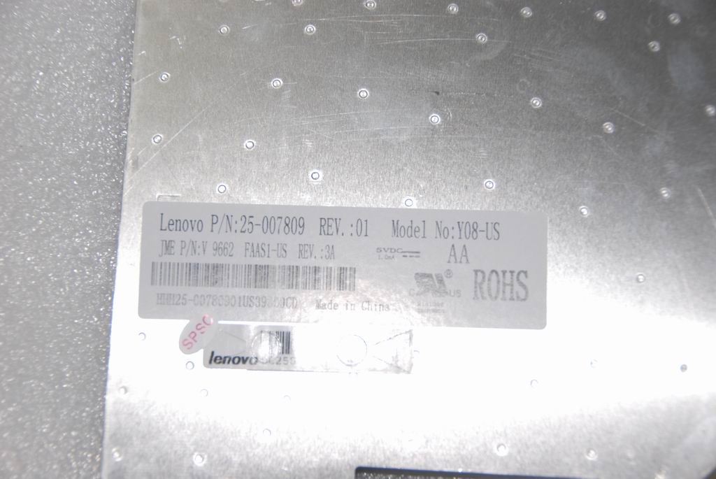 Lenovo JME 84Key A4S ORG KBD(Y08) US English Keyboard 25007809