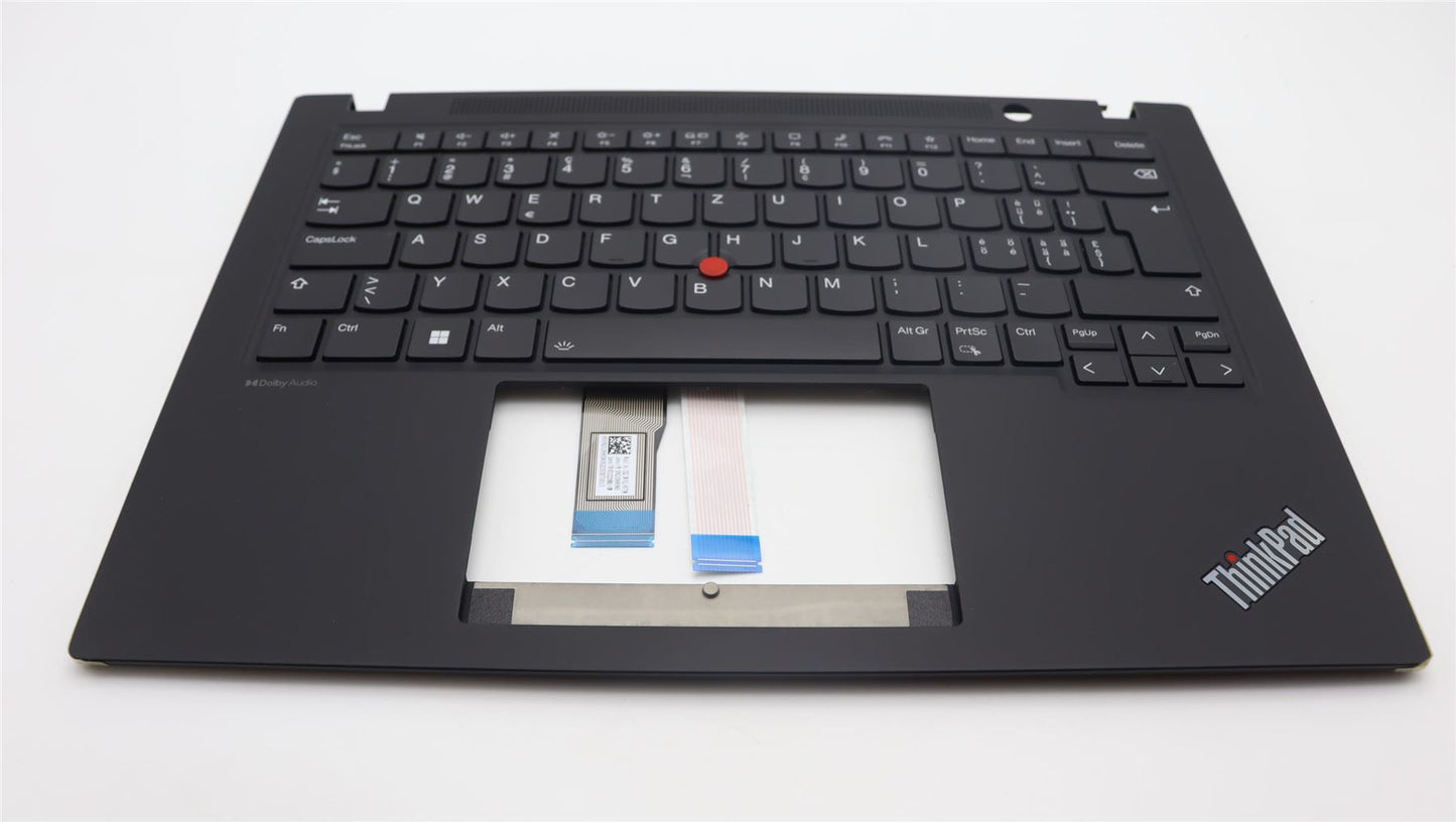 Lenovo ThinkPad T14s Gen 4 Keyboard Palmrest Top Cover Switzerland 5M11L92920