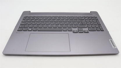 Lenovo Pro Pro 5 16IRH8 Keyboard Palmrest Top Cover UK Silver 5CB1L44983
