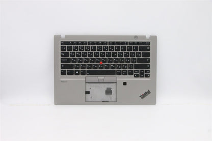Lenovo ThinkPad T14s Keyboard Palmrest Top Cover Russian Silver 5M10Z41609