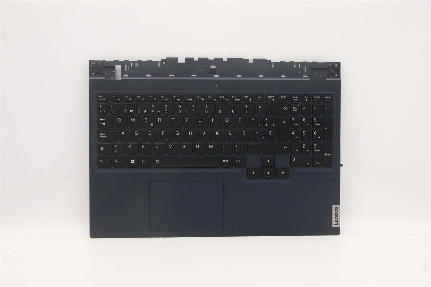 Lenovo 5 15ITH6H Palmrest Cover Touchpad Keyboard Spanish Blue 5CB1D05079