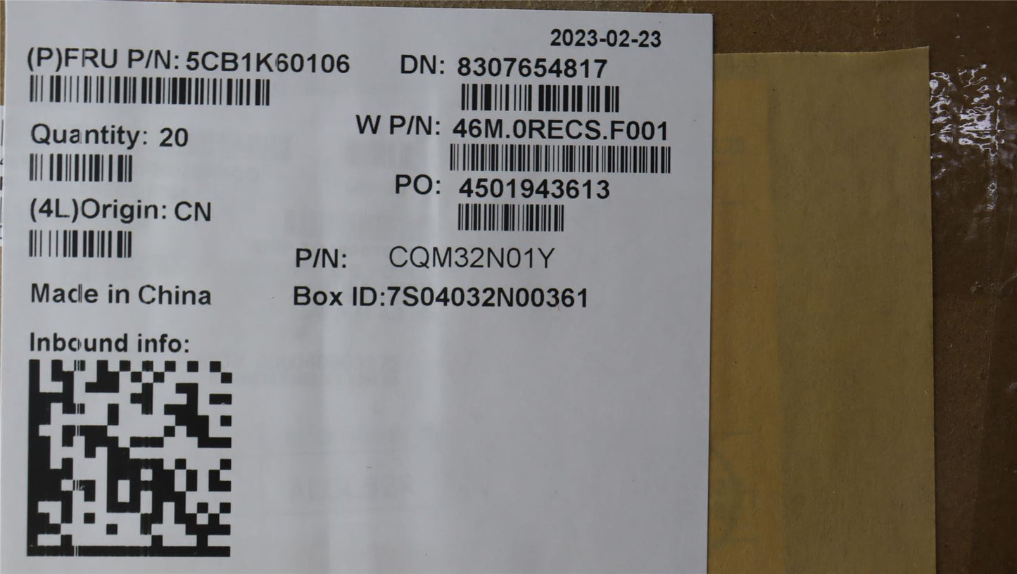 Lenovo LCD Cover W 82XY AG 5CB1K60106