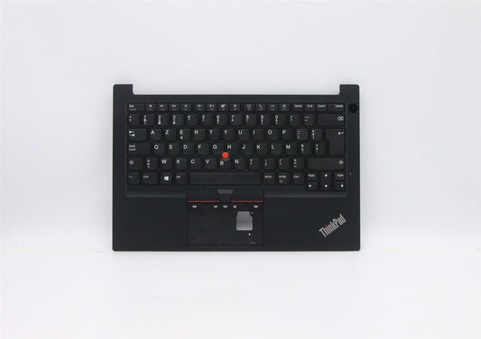 Lenovo ThinkPad E14 2 Keyboard Palmrest Top Cover Belgian Black 5M10Z27264