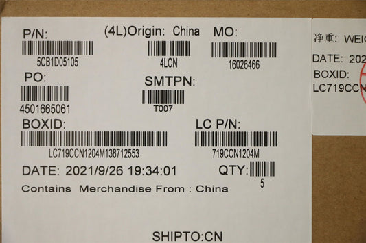 Lenovo Upper Case ASM_KOR L82JH SG BU 5CB1D05105