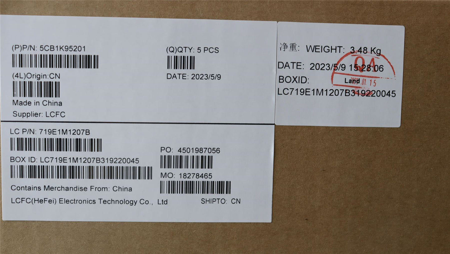Lenovo IdeaPad 3 15ABR8 Palmrest Cover Touchpad Keyboard US Europe 5CB1K95201