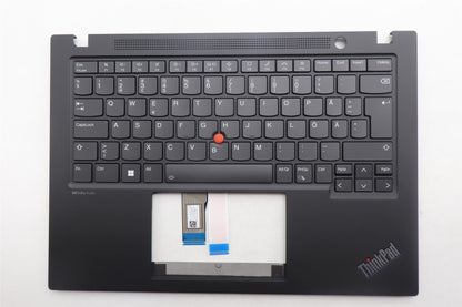Lenovo ThinkPad T14s Gen 4 Keyboard Palmrest Top Cover Black Backlit 5M11L92916