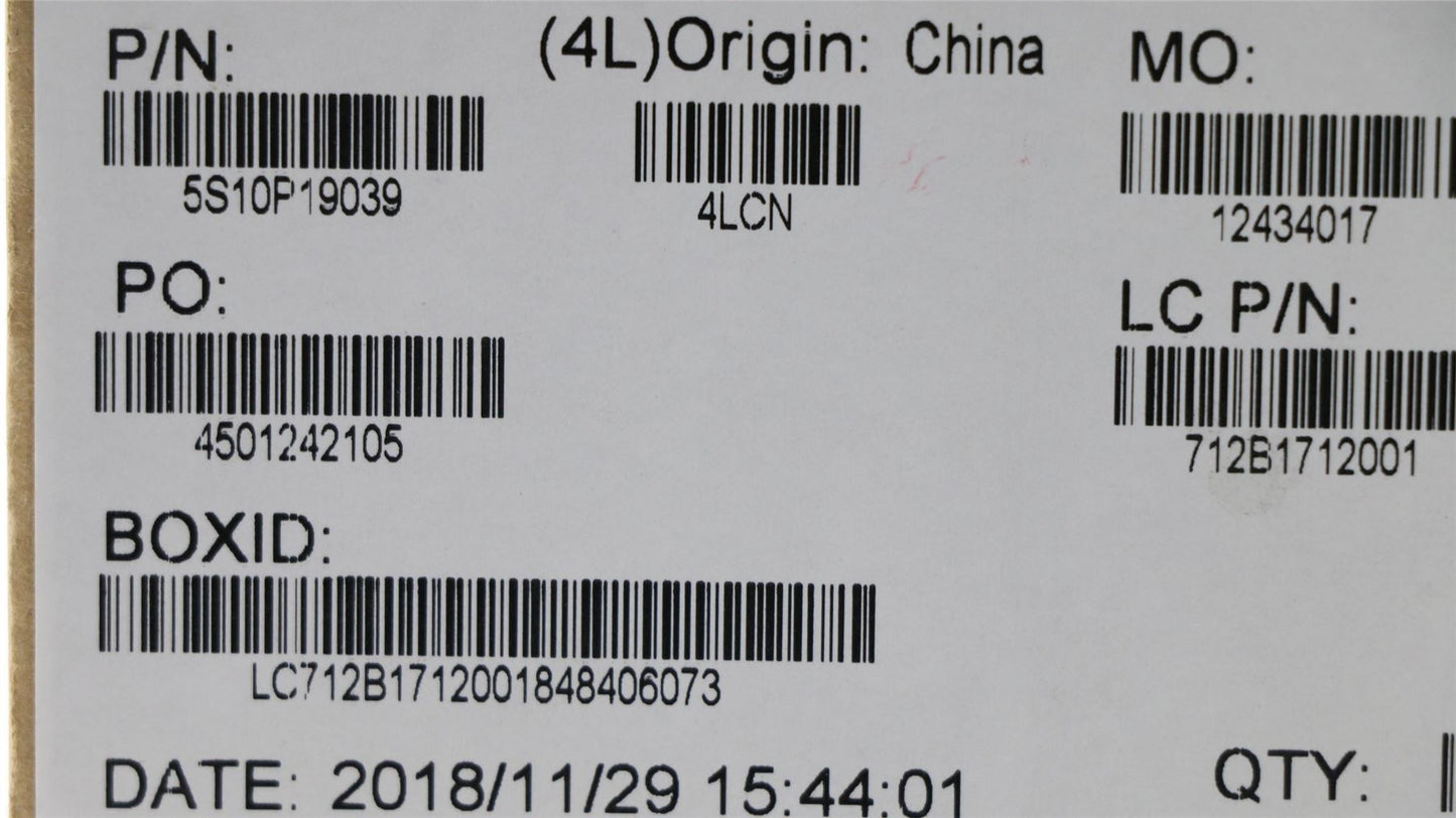 Lenovo 5S10P19039 SCREW Screw L 81A8 2.7L K 4.2D 0.3T ZK