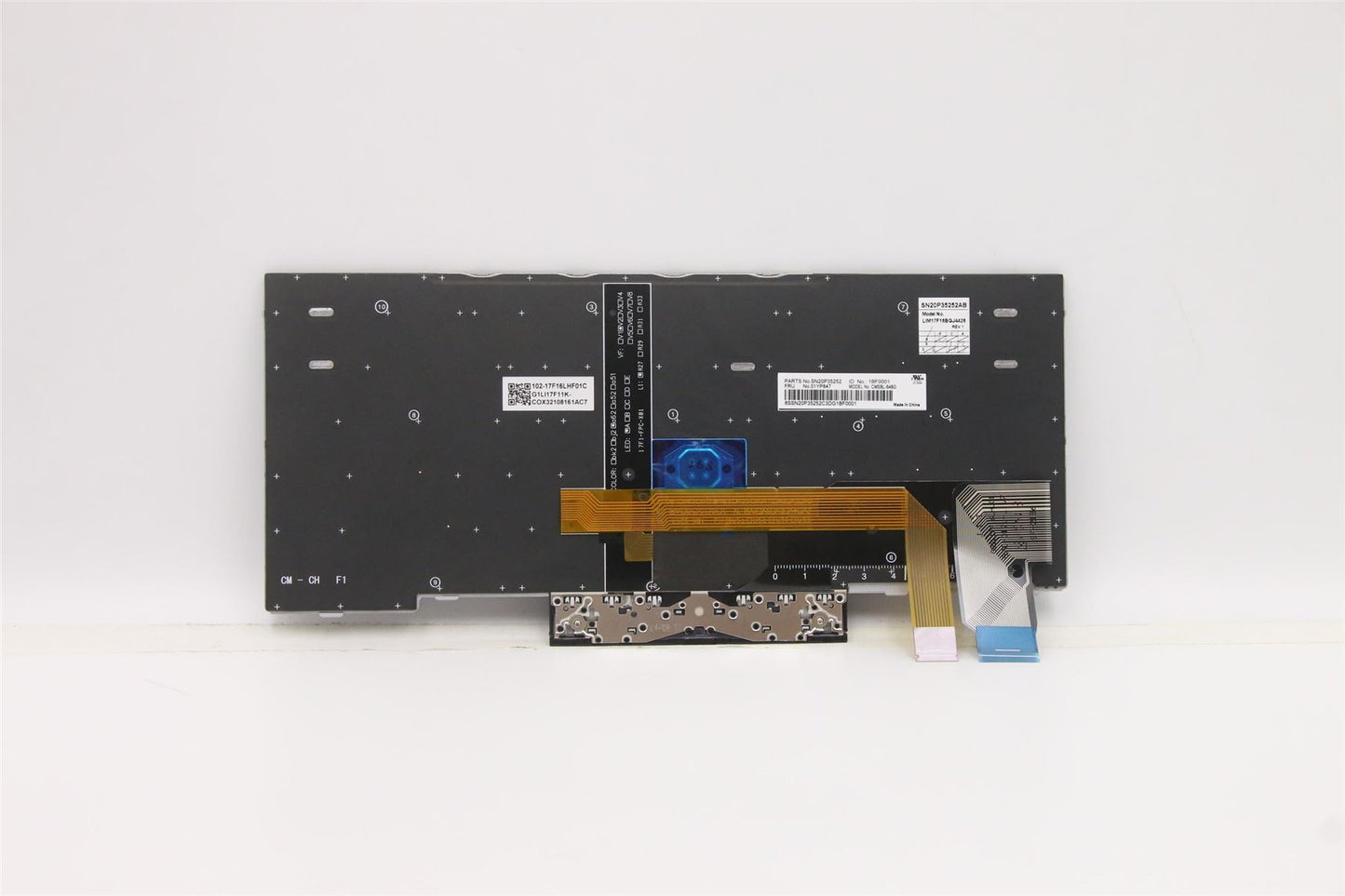 Lenovo ThinkPad L13 Keyboard Bulgarian Silver Backlit 01YP847
