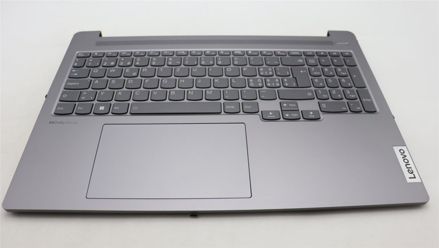 Lenovo IdeaPad 5 16APH8 Palmrest Cover Touchpad Keyboard Switzerland 5CB1L79675