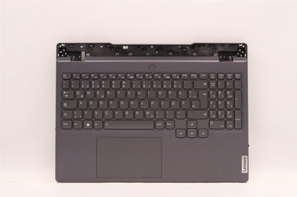 Lenovo 5 15IAH7 Palmrest Cover Touchpad Keyboard German Storm Grey 5CB1H22927