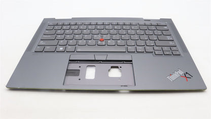 Lenovo ThinkPad X1 8th Gen Keyboard Palmrest Top Cover Arabic Grey 5M11H62365