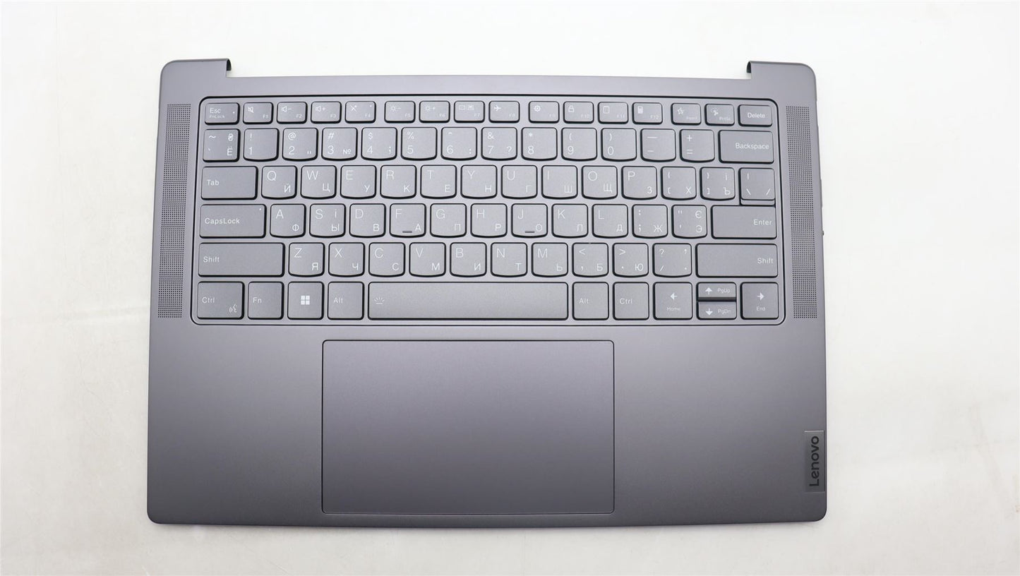 Lenovo Yoga 7 14IRH8 Palmrest Cover Touchpad Keyboard Ukrainian 5CB1L39487