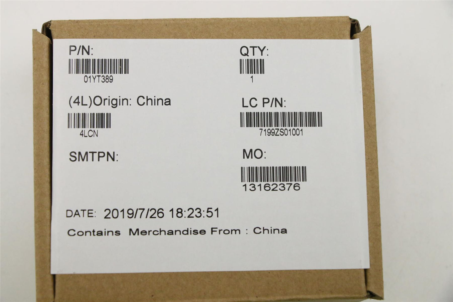 Lenovo MECHANICAL MECHANICAL,DUMMY,Camera,Board 01YT389