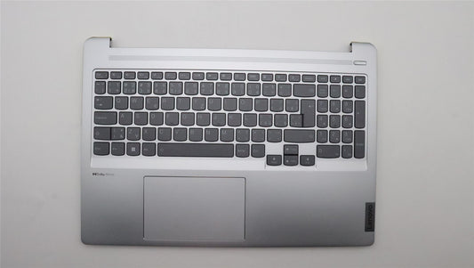 Lenovo IdeaPad 5 16ARH7 Palmrest Cover Touchpad Keyboard Cloud Grey 5CB1J08785