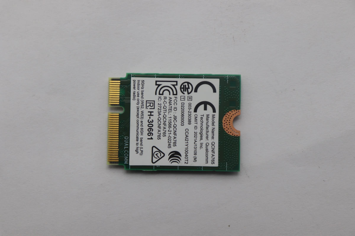 Lenovo Wireless,WLAN,FXN,NFA765A WiFi WLAN Foxconn Board 5W11H85496