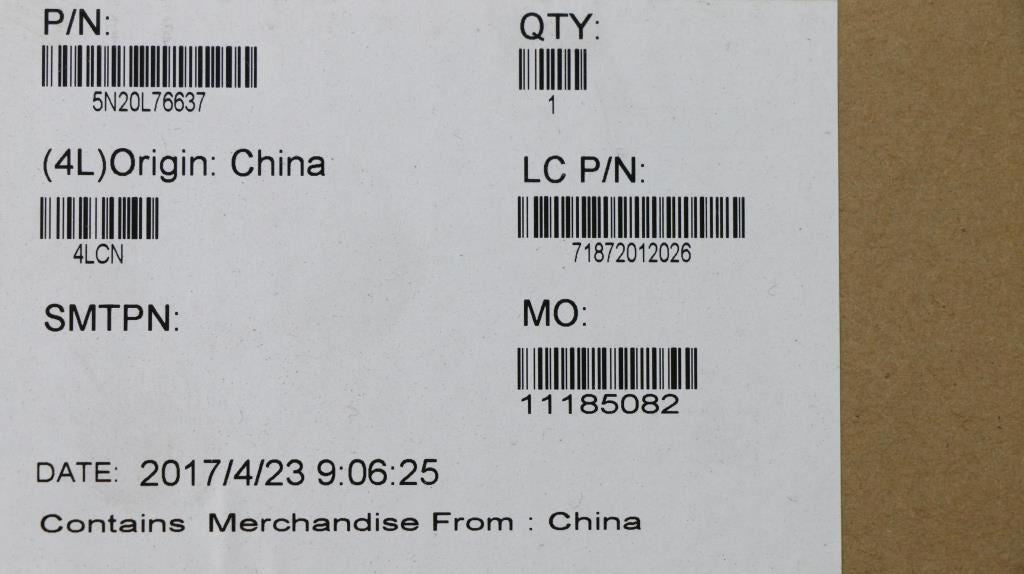 Lenovo Miix 720-12IKB Dock Keyboard Palmrest Touchpad Swiss Black 5N20L76637