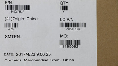 Lenovo Miix 720-12IKB Dock Keyboard Palmrest Touchpad Swiss Black 5N20L76637