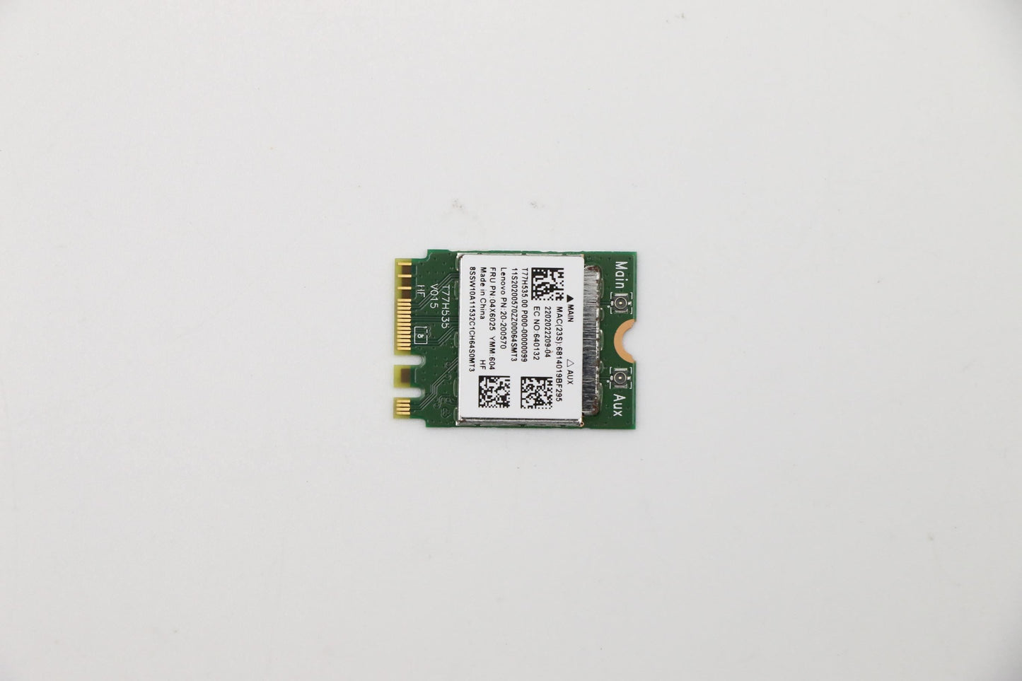 Lenovo Wireless,CMB,CBT,8723BE Board 04X6025