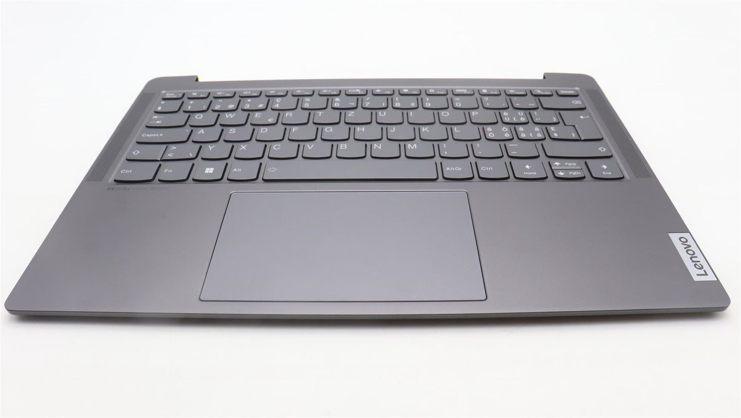 Lenovo Yoga 6 14APU8 Palmrest Cover Touchpad Keyboard Swiss Grey 5CB1L60195