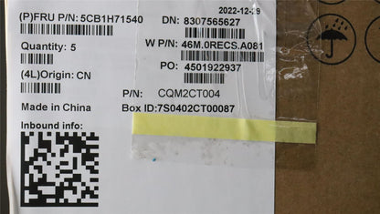 Lenovo Upper Case ASM_POR W 82R9 CG BL 5CB1H71540