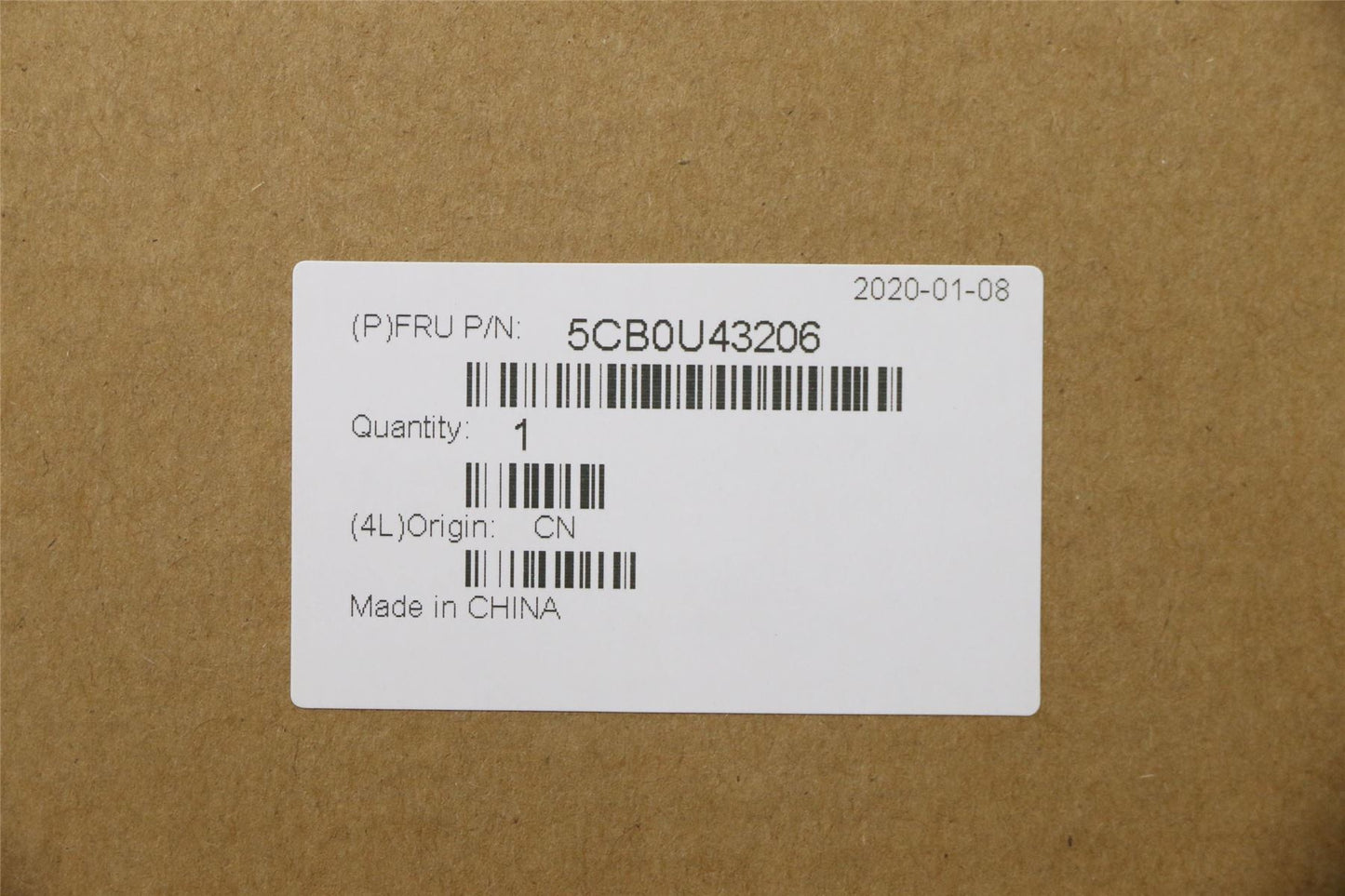 Lenovo UpperCaseASM_B MGR_BL W/US INTE 5CB0U43206
