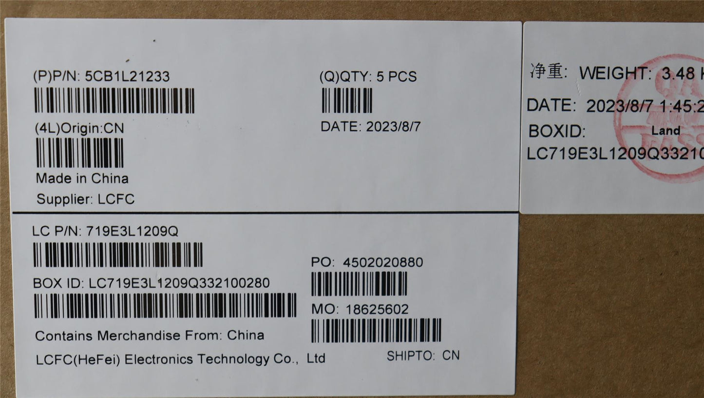 Lenovo Upper Case ASM_FRA L82XQ ABFP NBL 5CB1L21233
