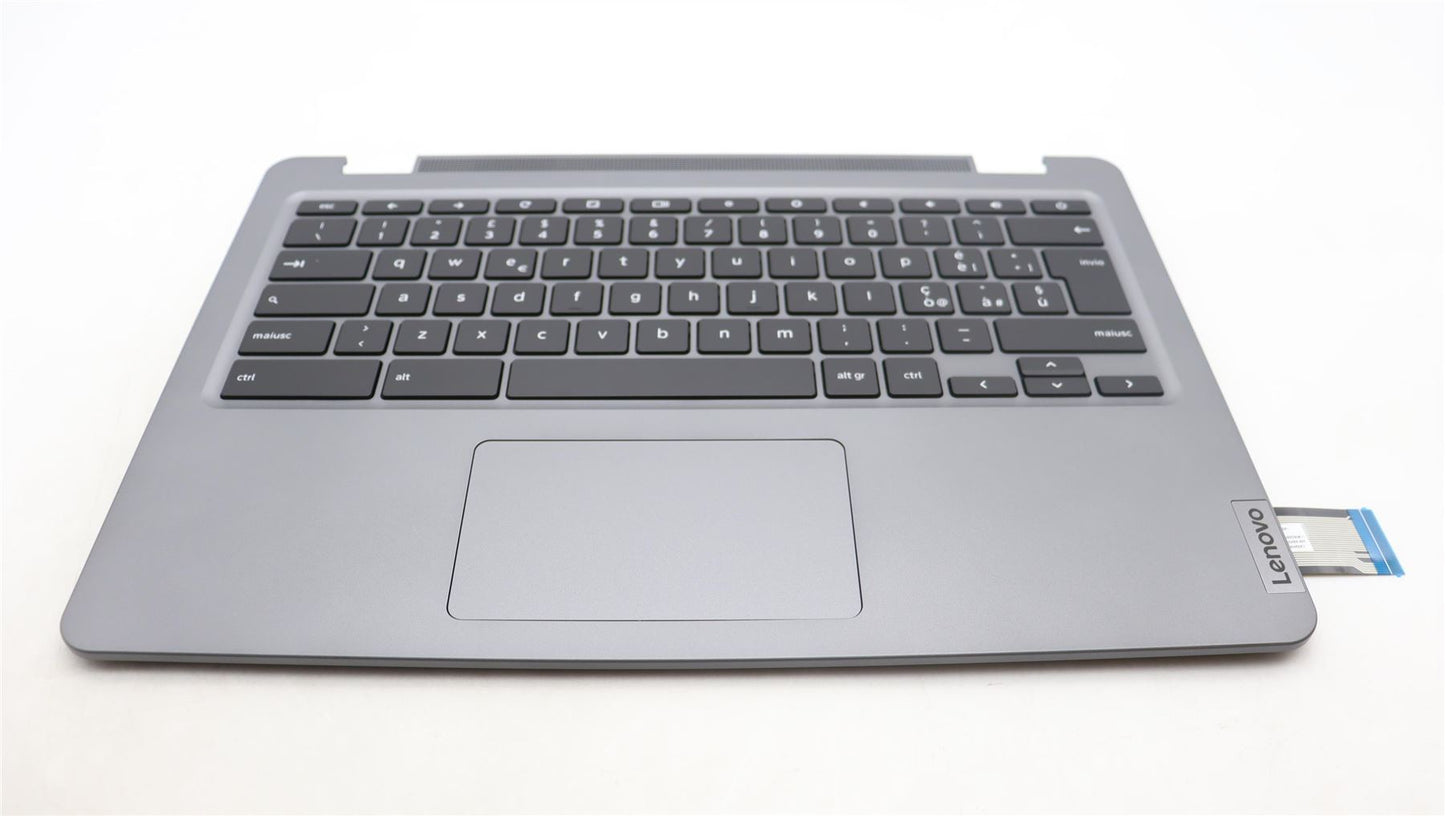 Lenovo 14e Gen 2 Keyboard Palmrest Top Cover Italian White Backlit 5M11C89136