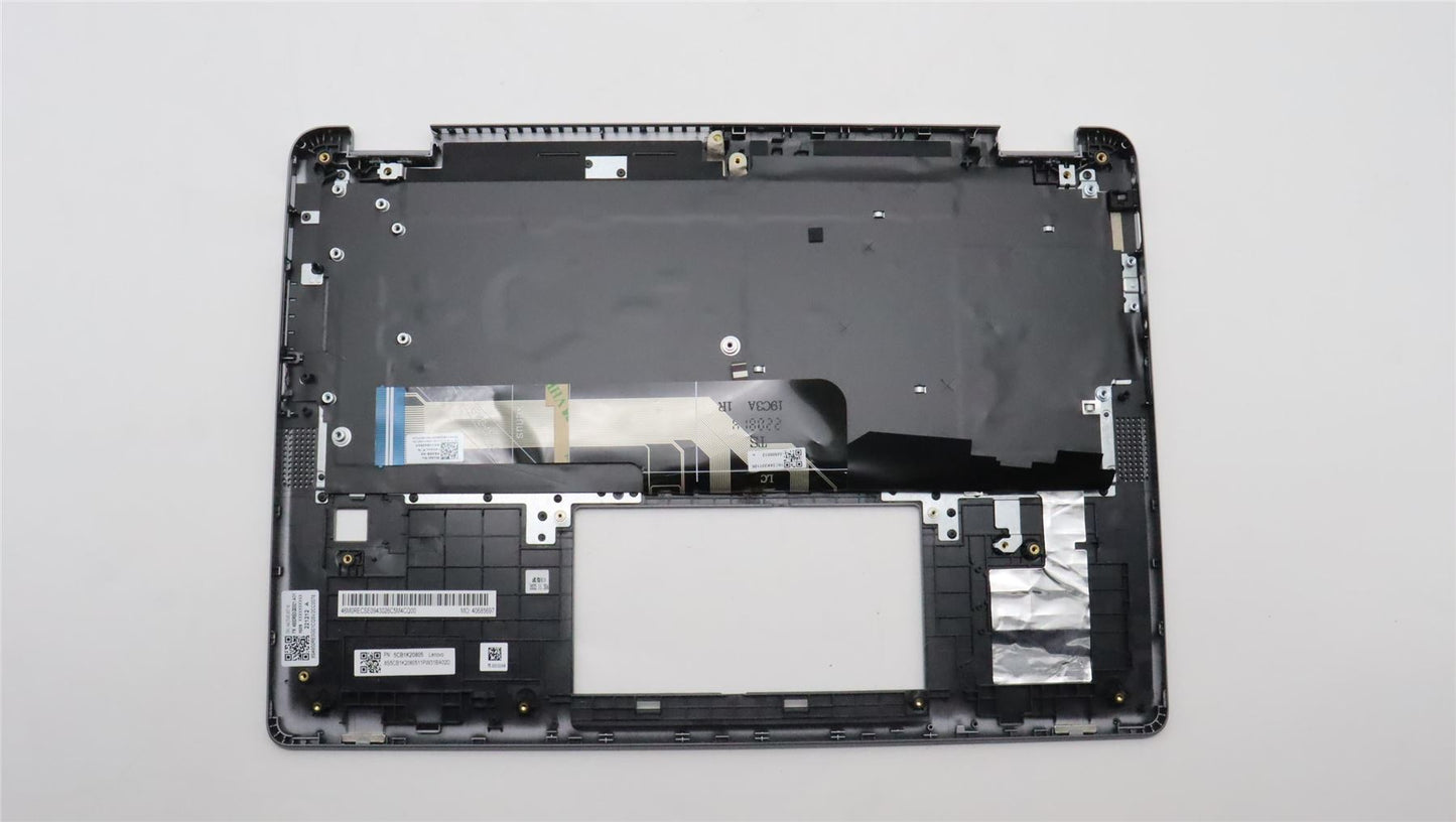 Lenovo IdeaPad 5 14ABR8 Keyboard Palmrest Top Cover Nordic Backlit 5CB1K20805