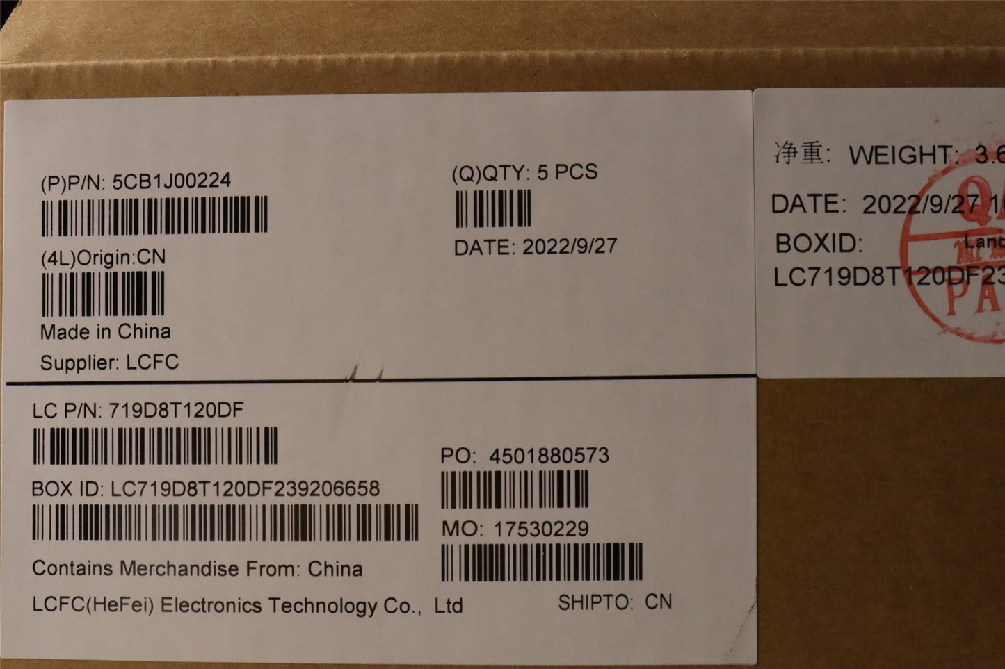 Lenovo UpperCaseASM_FRA/ENGL82SFFPABBL_ML 5CB1J00224