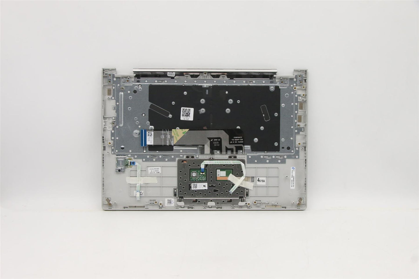 Lenovo Yoga 530-14IKB Keyboard Palmrest Top Cover French Grey Backlit 5CB0R08481