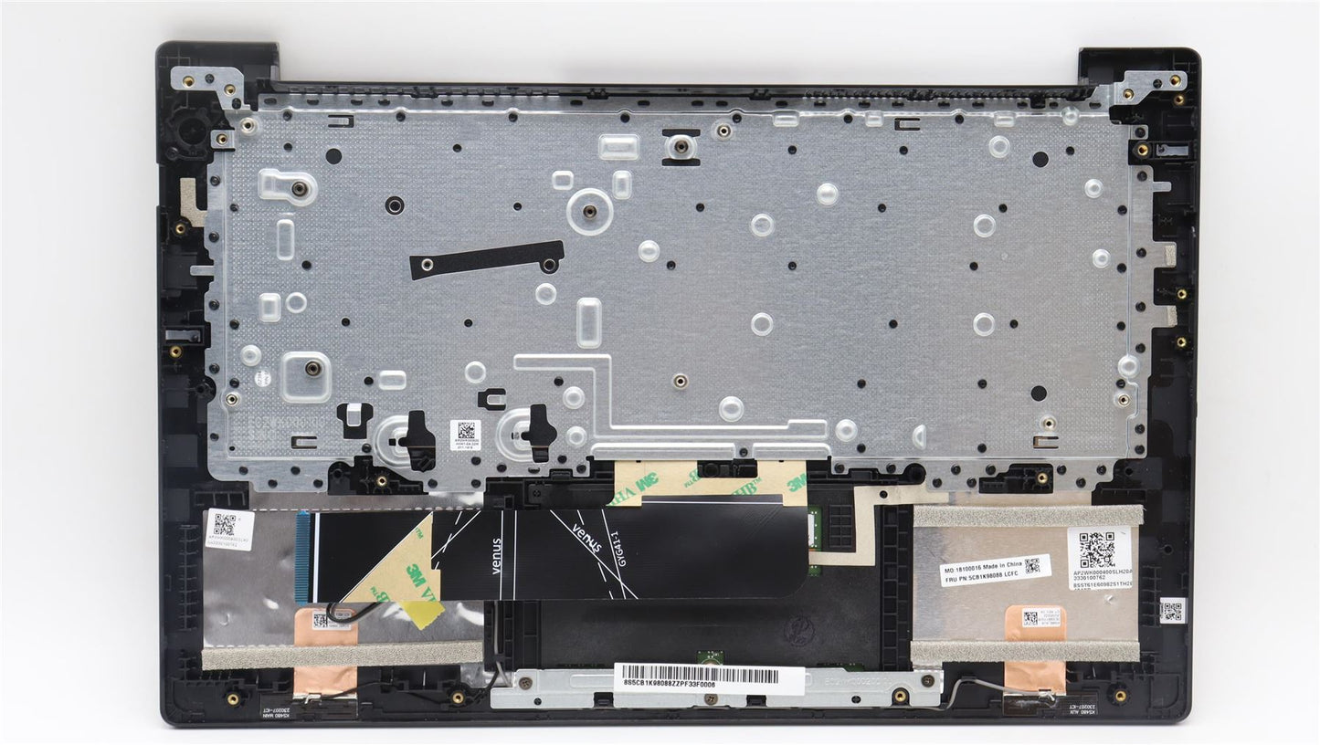 Lenovo V14 G4 AMN Palmrest Cover Touchpad Keyboard Hebrew Black 5CB1K98088
