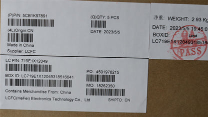 Lenovo Upper Case ASM_SPA L82XL NFP ABNBL 5CB1K97891