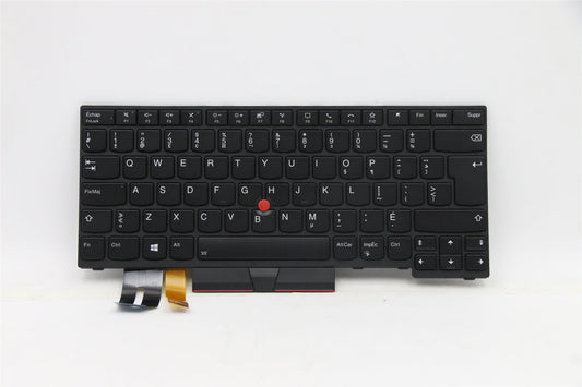 Lenovo ThinkPad T14 1 T14 2 Keyboard French Black Backlit 5N20X68847