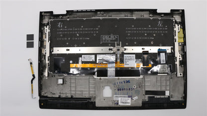 Lenovo Yoga X1 3rd Gen Palmrest Cover Keyboard UK Black 01LX935