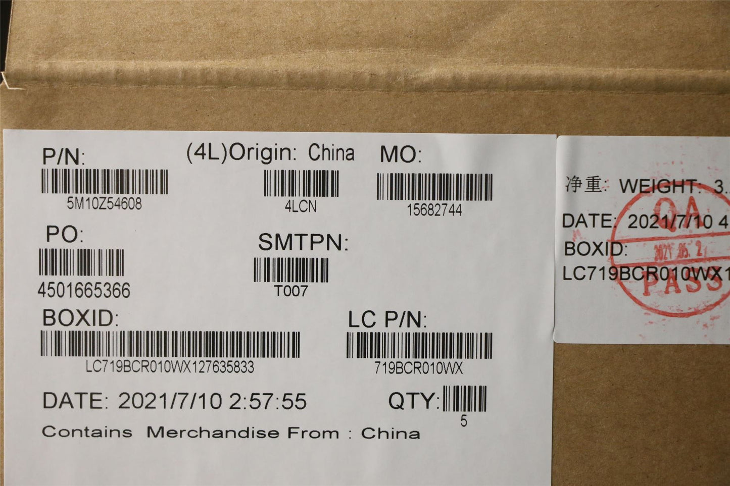 Lenovo MECH_ASM KBD ARA(Pri) Pat FPR US BK 5M10Z54608