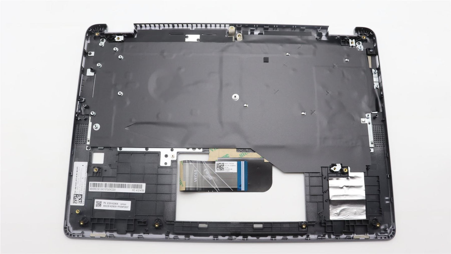 Lenovo IdeaPad 5 14ABR8 Keyboard Palmrest Top Cover Nordic Artic Grey 5CB1K20835