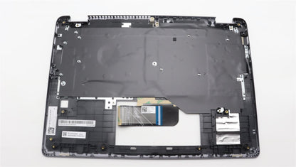 Lenovo IdeaPad 5 14ABR8 Keyboard Palmrest Top Cover Nordic Artic Grey 5CB1K20835