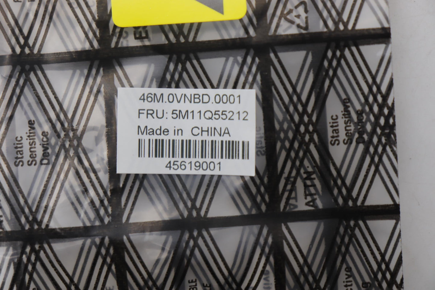 Lenovo MECH_ASM PW with Fingerprint FPR Board 5M11Q55212