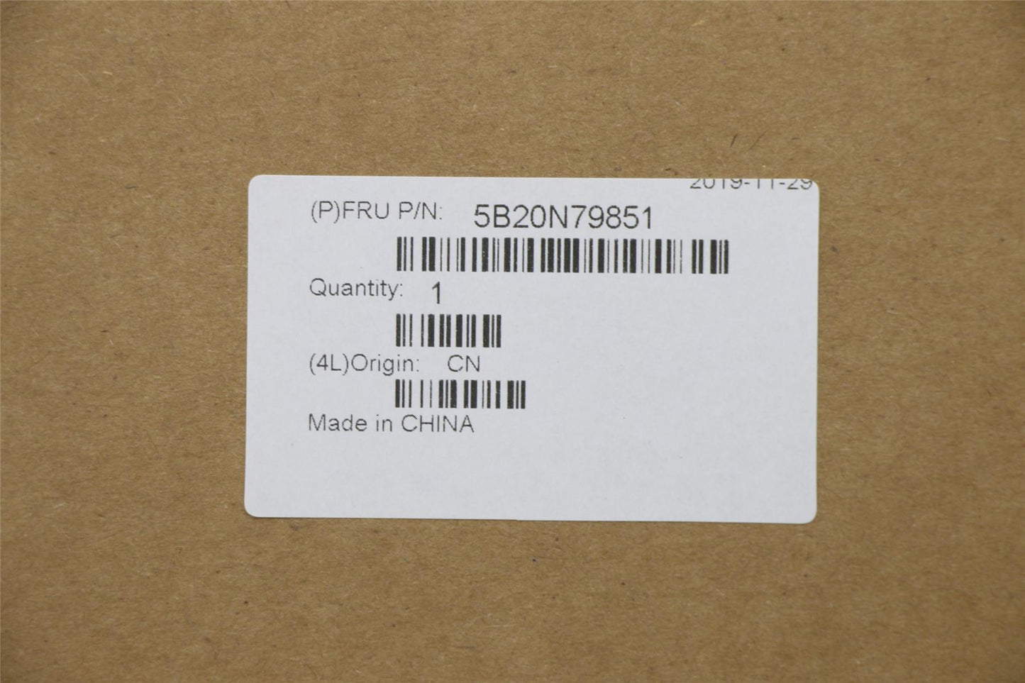 Lenovo MB C 80XC WIN I5-7200 2G BL FP 5B20N79851