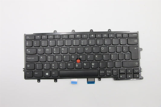 Genuine Lenovo ThinkPad A275 X270 Keyboard Dutch Black 01EN567