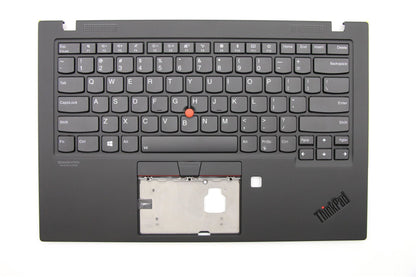 Lenovo Carbon X1 7th Keyboard Palmrest Top Cover US Black Backlit 5M10W85882