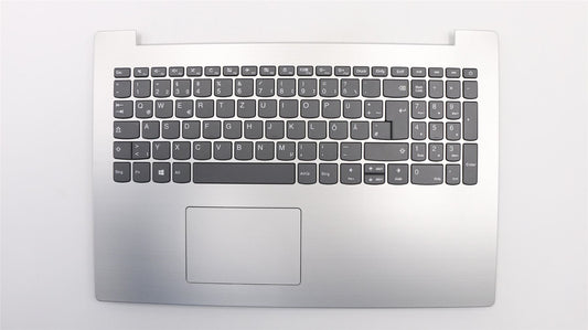 Lenovo IdeaPad 330-15ARR Keyboard Palmrest Top Cover German Grey 5CB0R26517